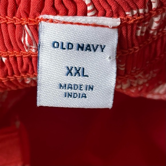 Old Navy Fit & Flare Tropical Print Lined Slit Adjustable Straps Maxi Dress - Picture 10 of 14